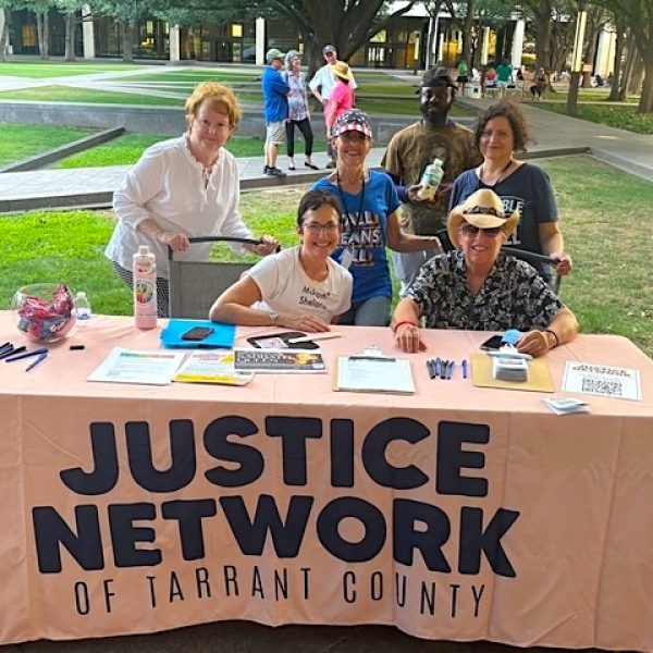 No Kings Rally, Burk Burnette Park, Aug. 2025